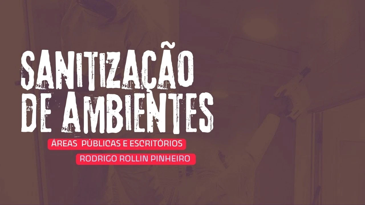 areas publicas e escritórios sanitização