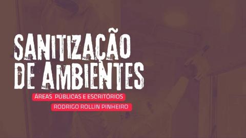areas publicas e escritórios sanitização